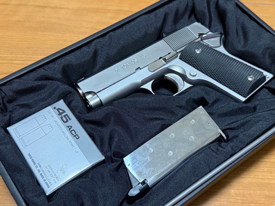 絶版 東京マルイ デトニクス 45 コンバットマスター 入手困難 ガス漏れ無し