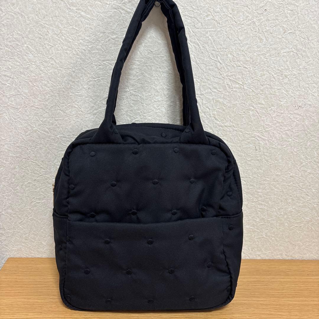 【新品・未使用】　イエナ　IENA ドットキルトジップバッグ