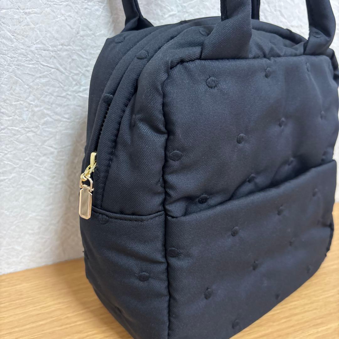 【新品・未使用】　イエナ　IENA ドットキルトジップバッグ