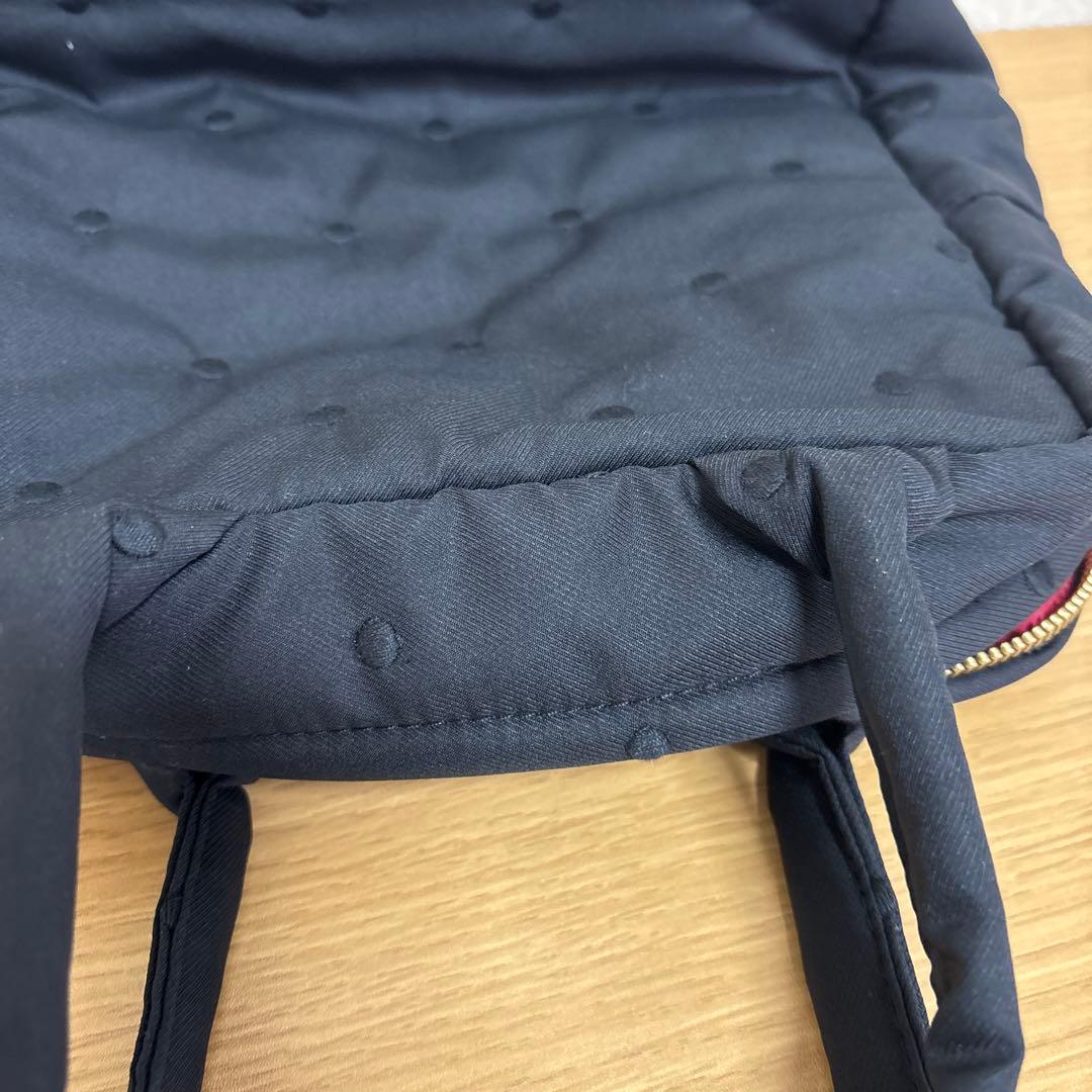 【新品・未使用】　イエナ　IENA ドットキルトジップバッグ