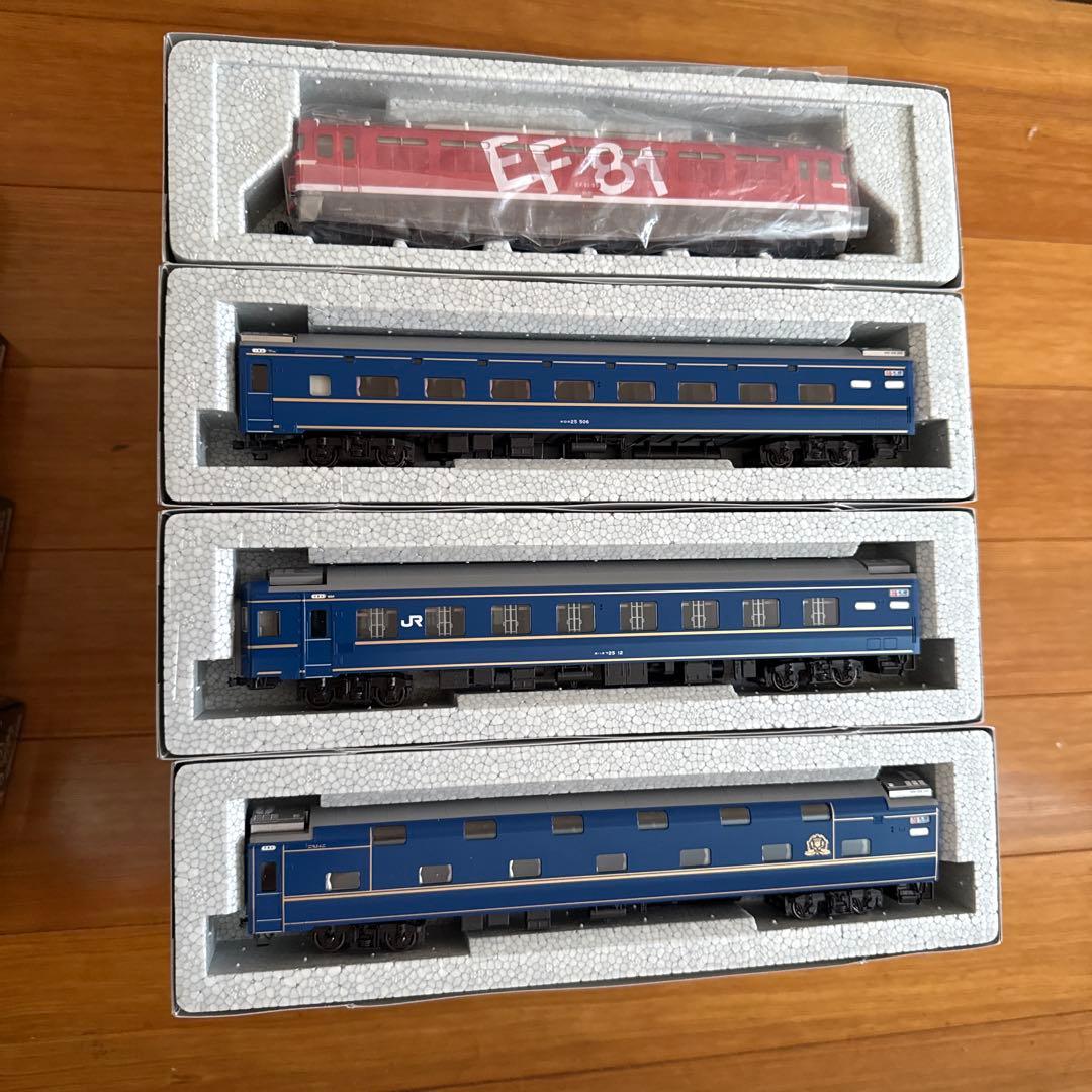 HOゲージ　EF81 95号機+24系北斗星+夢空間セット