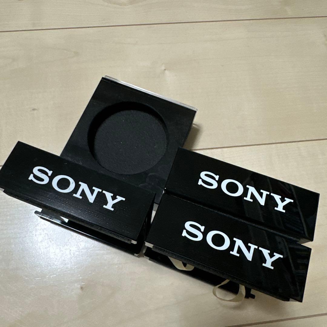 SONY 円形レンズ置き4個セット