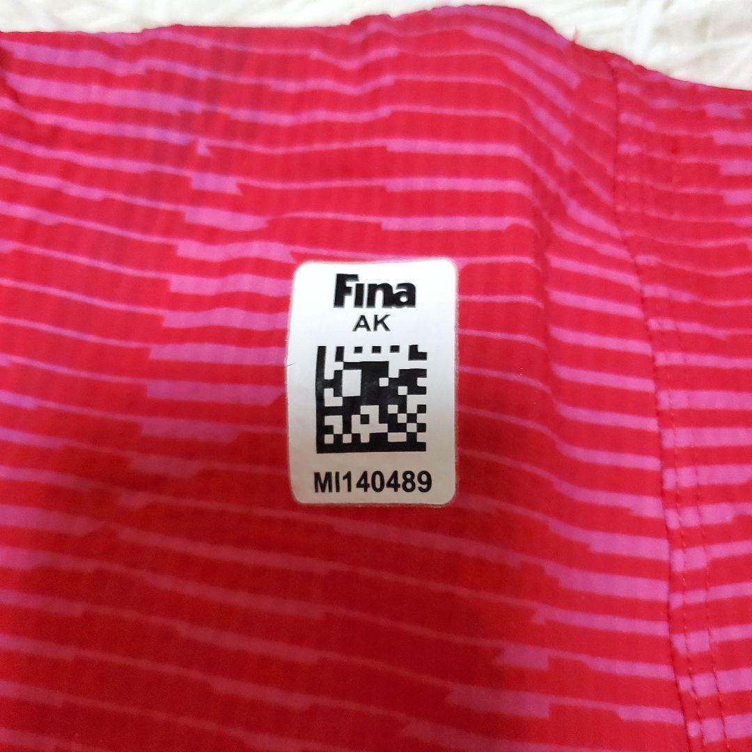 ミズノ　メンズ競泳用 ハーフスパッツ ブラック×レッド L