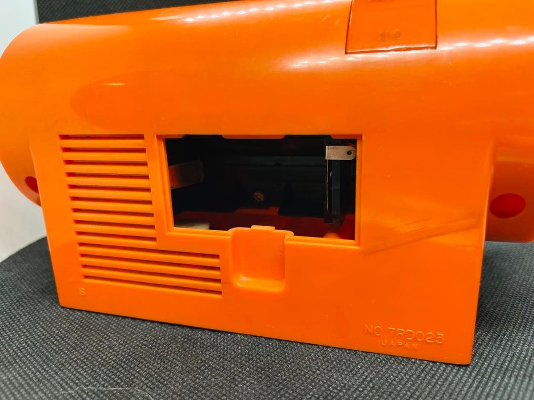 citizen パタパタ時計　置き時計　オレンジ　レトロ