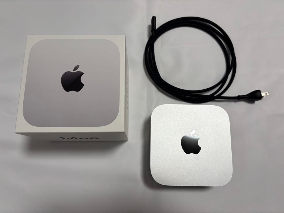 Mac mini M4チップ メモリ16GB SSD 512GB