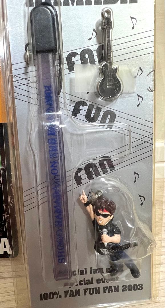 【即購入OK】浜田省吾 フィギュア ON THE ROAD 2001 ストラップ