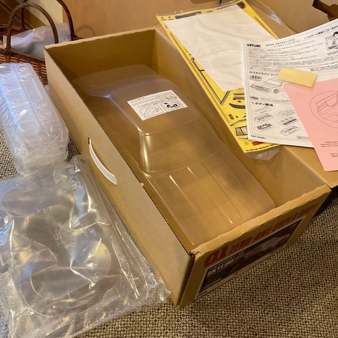 新品　ABCホビー ゼロワン 日産 スカイライン ジャパン 族車 ラジコンボディ