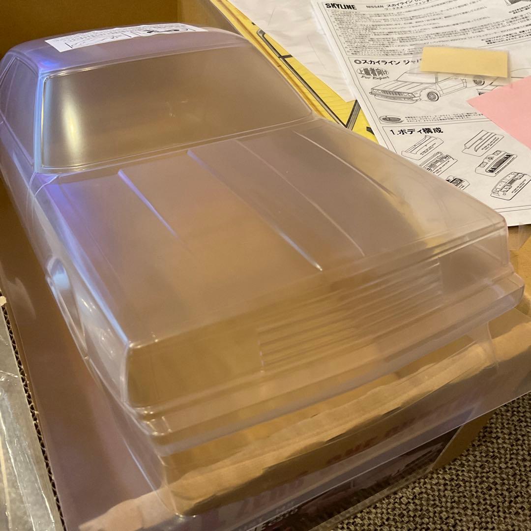 新品　ABCホビー ゼロワン 日産 スカイライン ジャパン 族車 ラジコンボディ