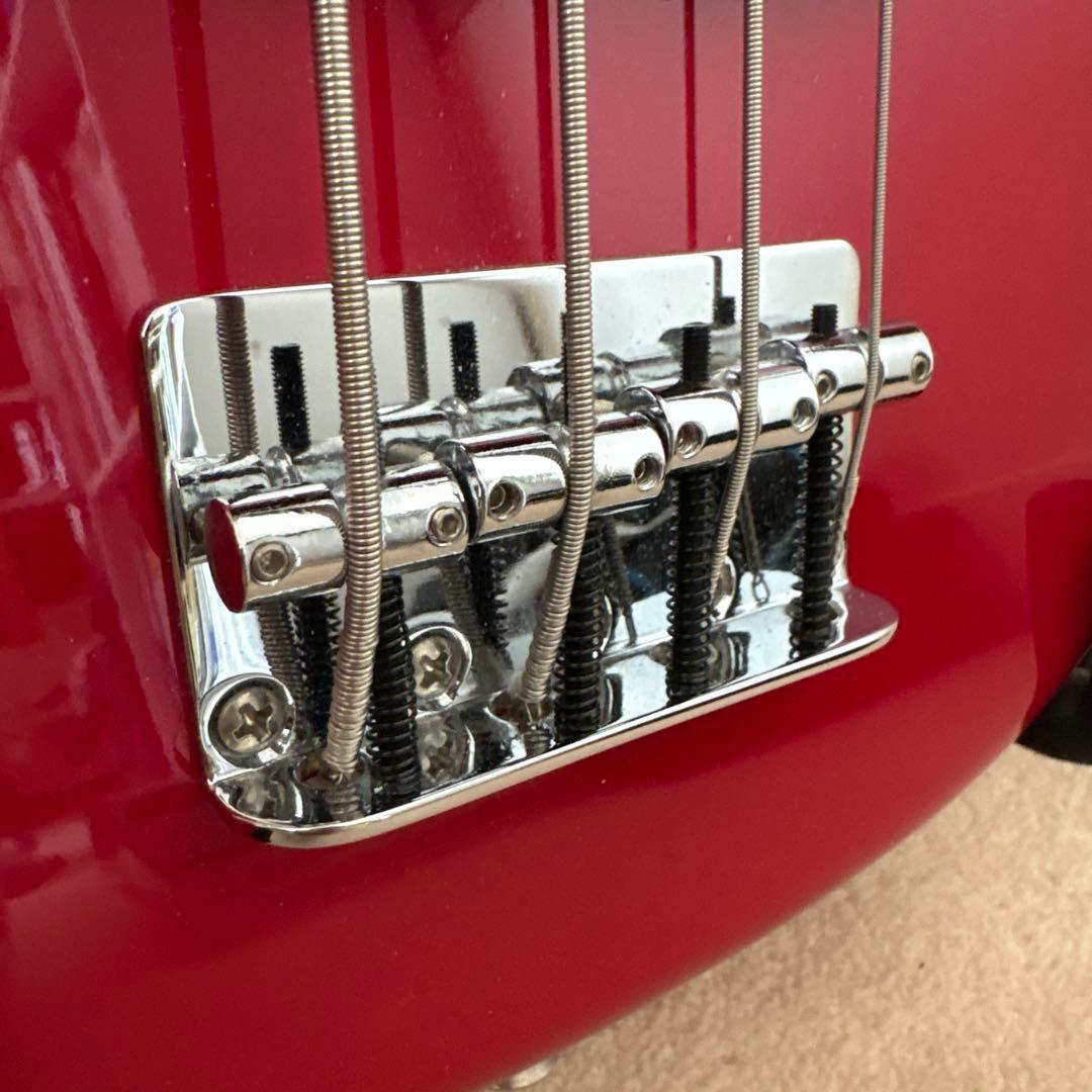 【廃版❣️貴重】Fender Mustang Bass PJ TorinoRed