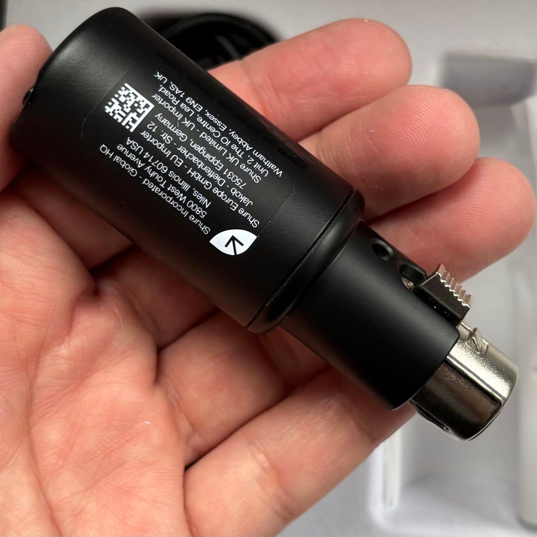［匿名配送 美品］SHURE MVX2U小型デジタルオーディオインターフェース