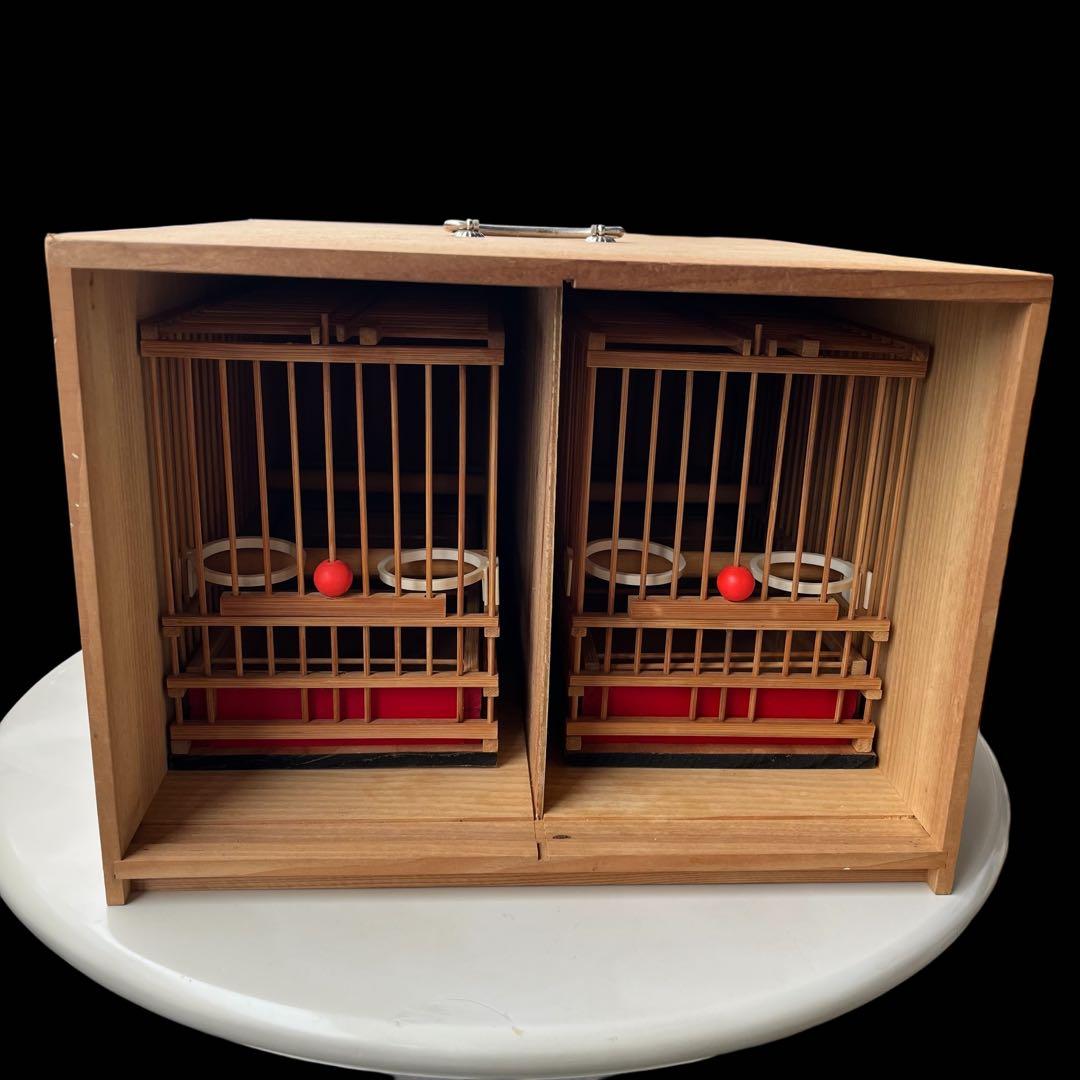 メジロ籠2個寝せ籠1個セット