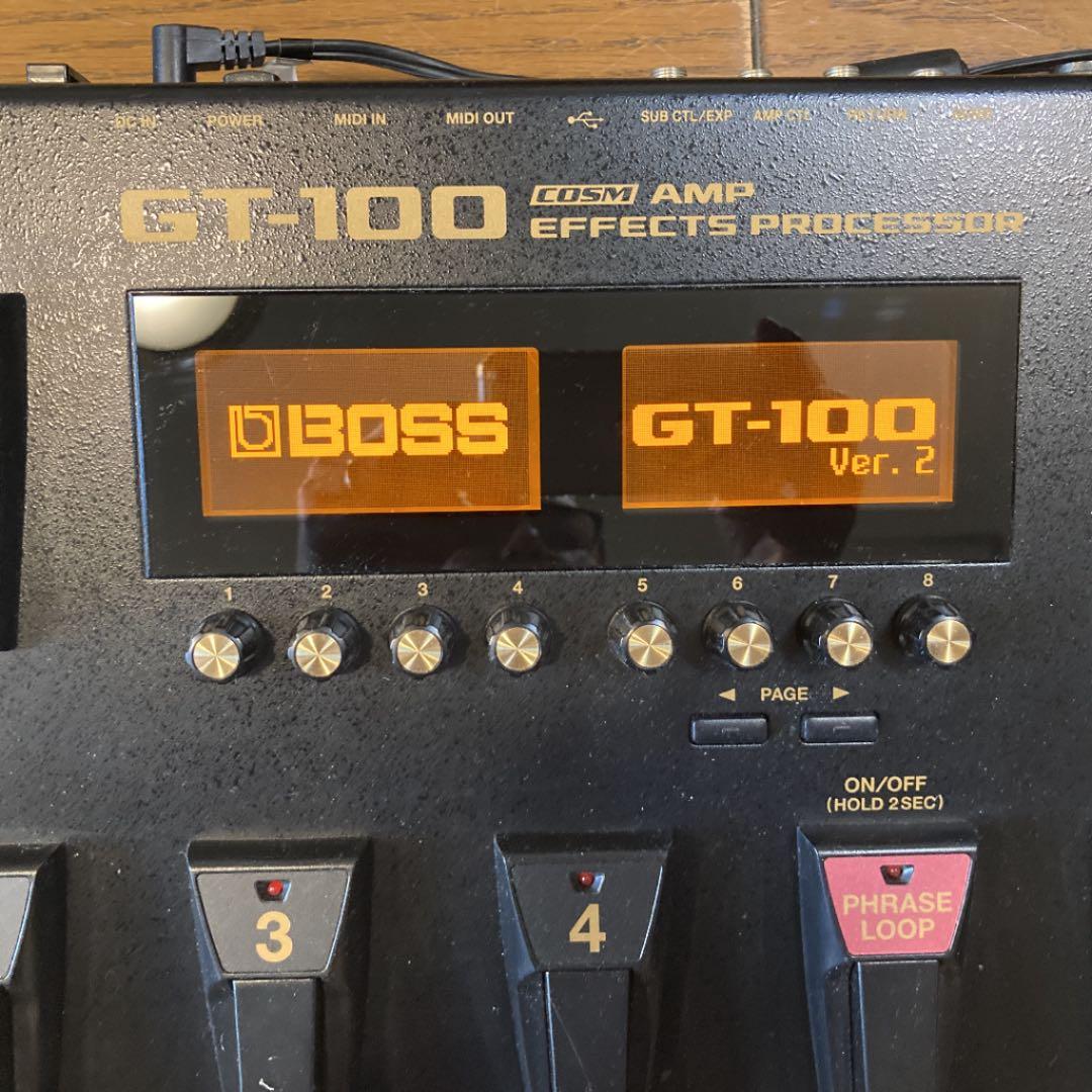 GT-100 ver2 BOSSマルチエフェクター