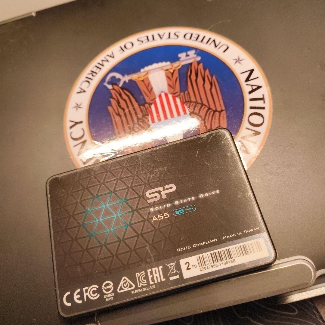 2TB SSD sata SP A55 内蔵SSD 99%正常