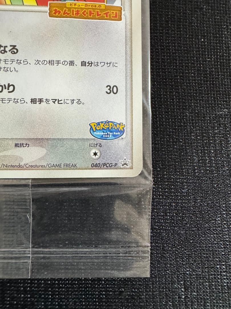 未開封 ポケパークのゴンベ PROMO 040/PCG-P わんぱくトレイン