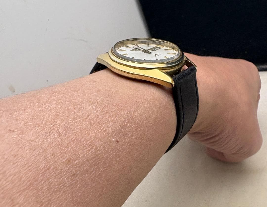 873/稼働 セイコー LM ロードマチック 5606-7190 自動巻