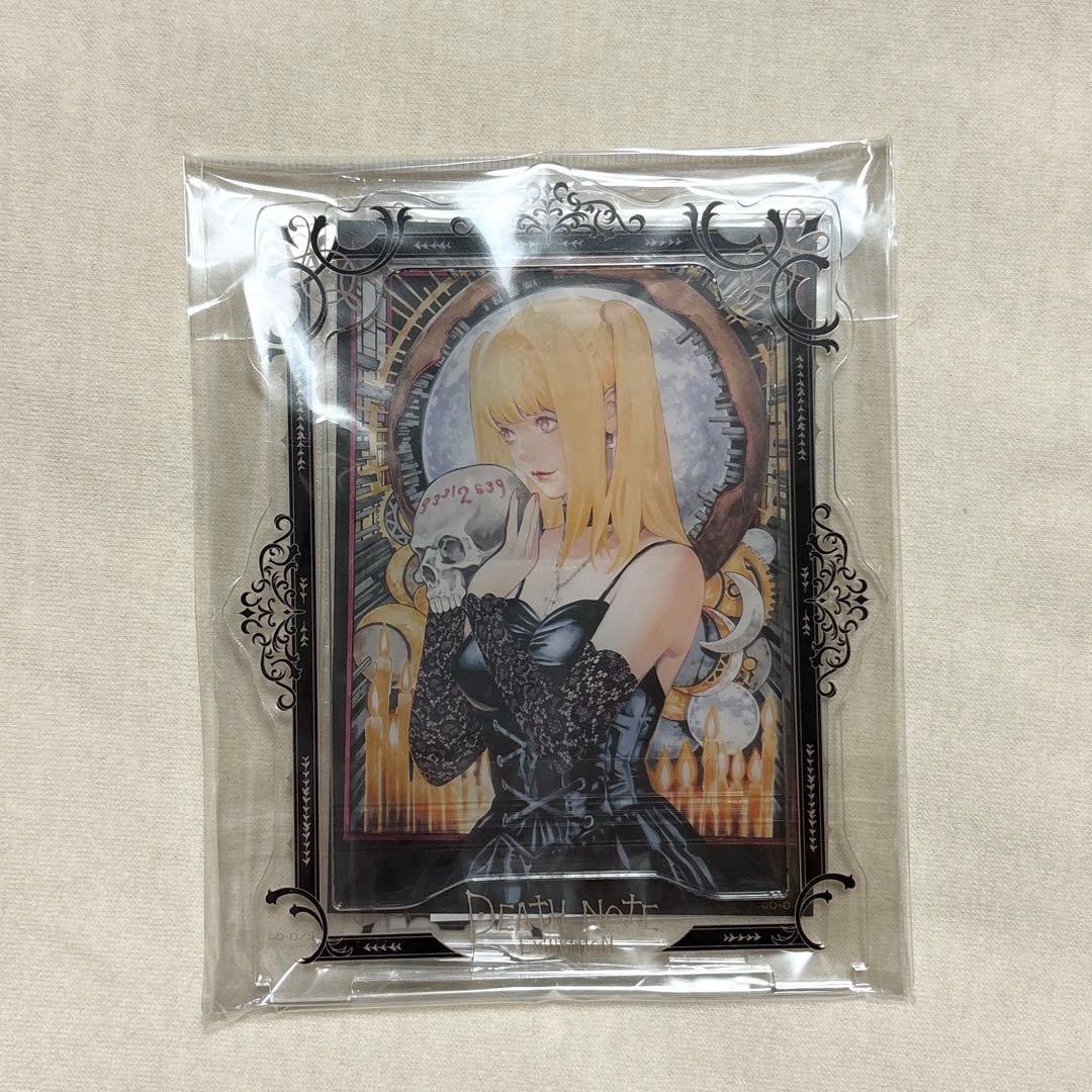 デスノート展　東京凱旋　弥海砂　ミサ　アクリルスタンド　アクリルジオラマ