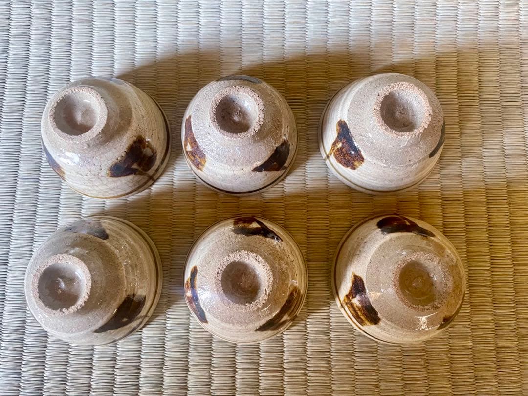 濱田晋作　鉄絵酒器セット