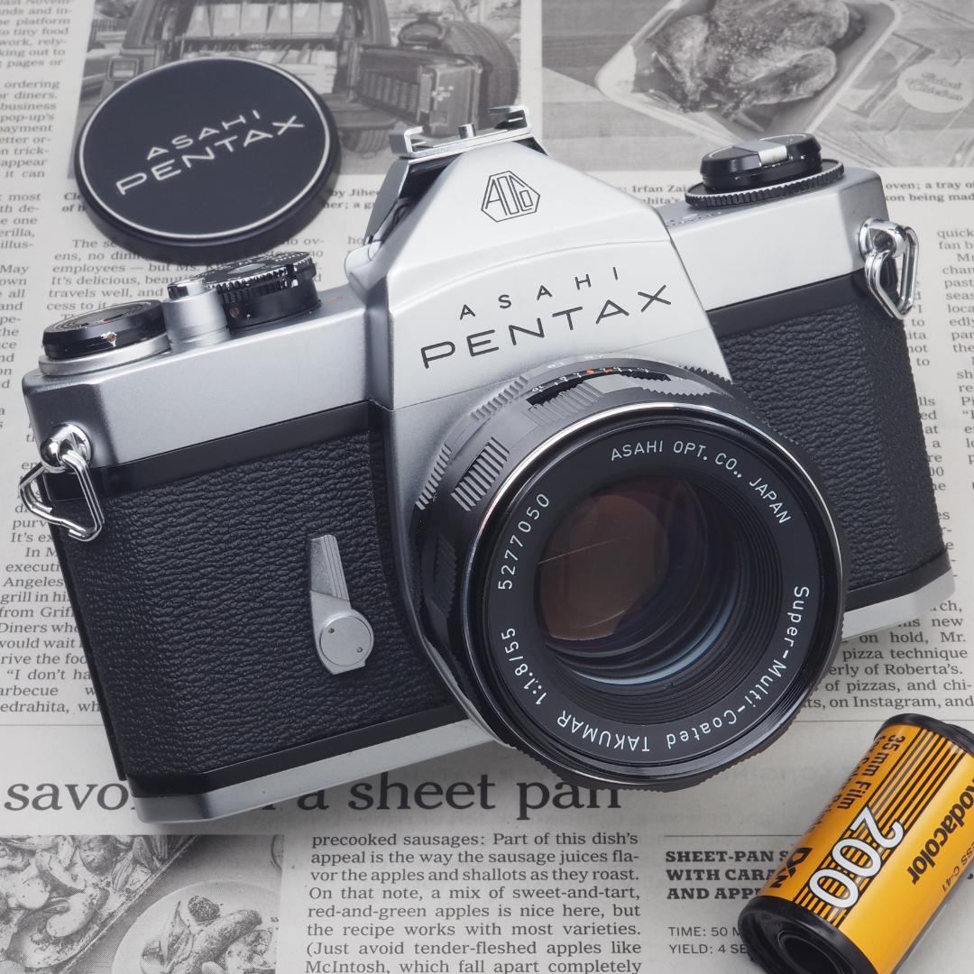 ペンタックス SL (SP兄弟機)+Takumar 55mm F1.8 ＃25