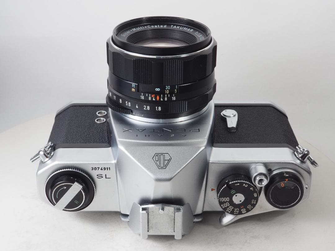 ペンタックス SL (SP兄弟機)+Takumar 55mm F1.8 ＃25