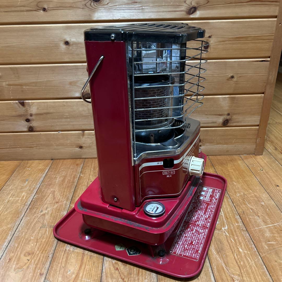 コロナ石油ストーブＳＲ―１　前期型レトロ　放射式タンク一体型　電子点火OK！