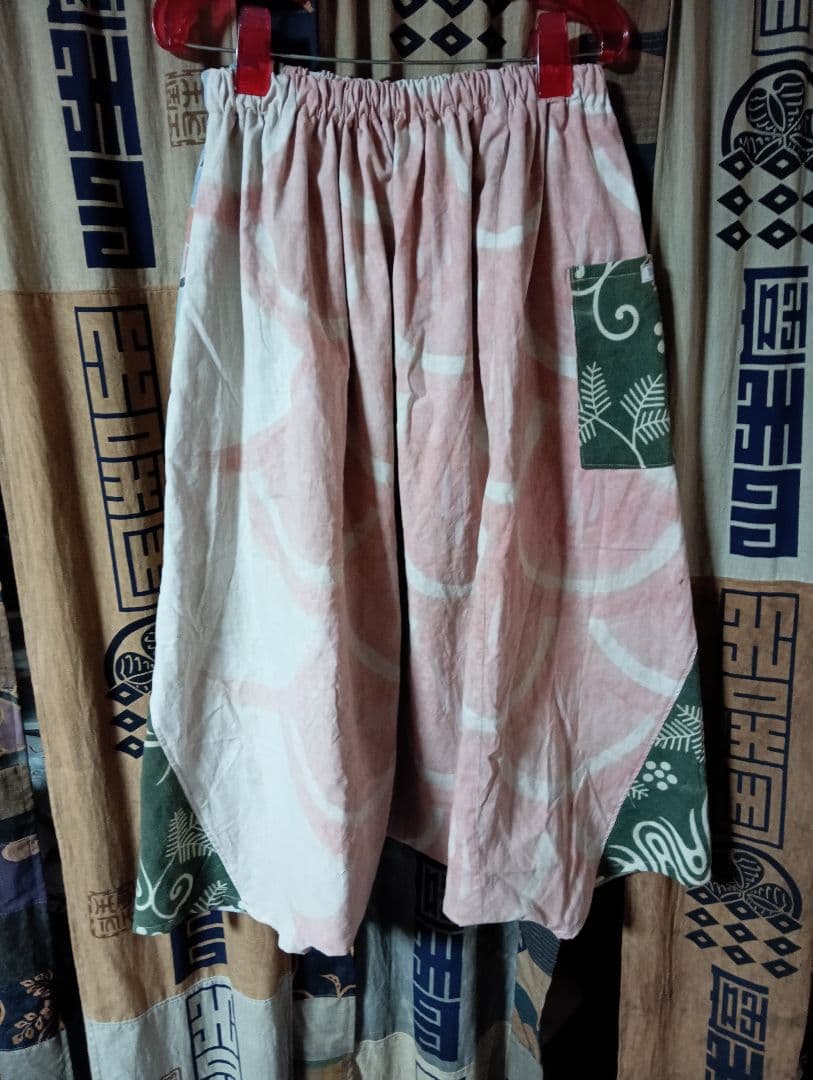 ★専用★鯉のぼりのサルエルパンツ★柿渋染★