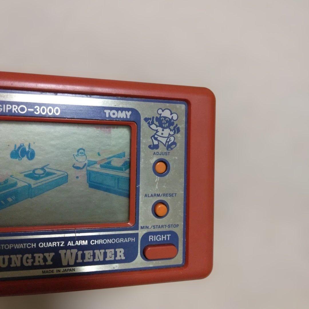 TOMY 　レトロ　ハングリーウィンナー　ゲームウォッチ　希少