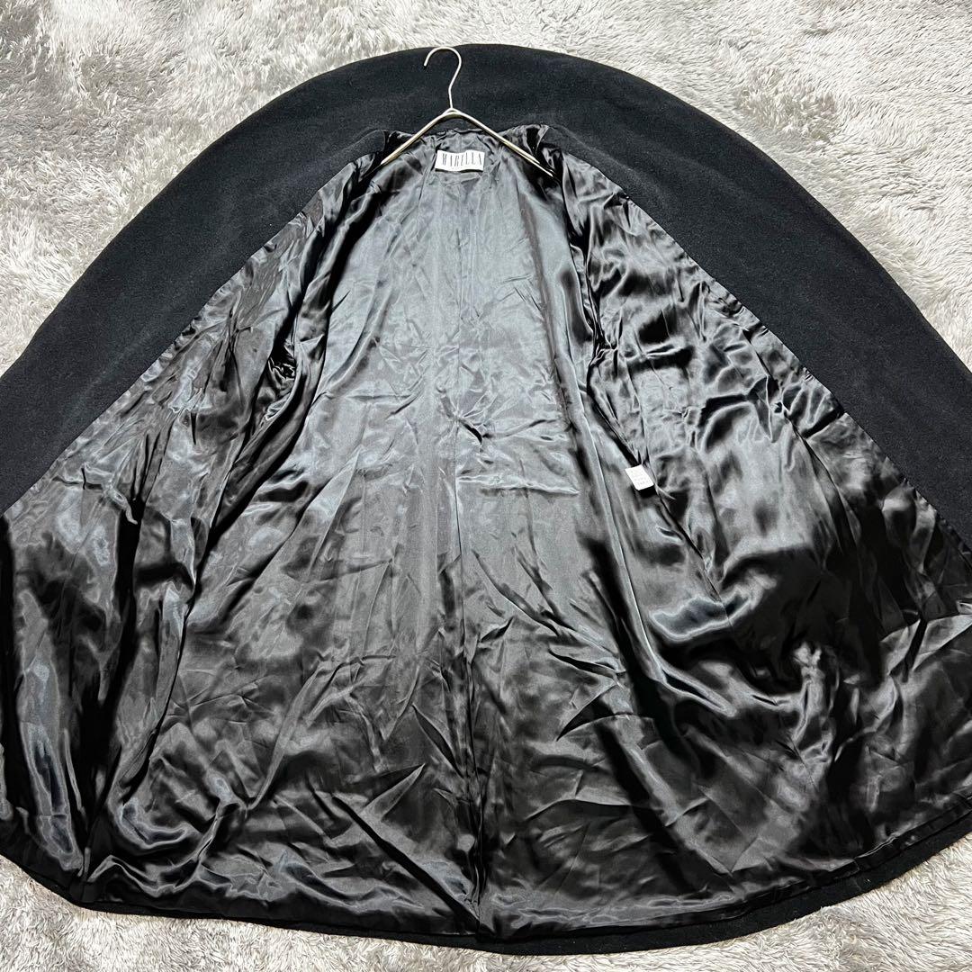 MaxMara MARELLA アルパカ 羽織り チェスターコート XL相当