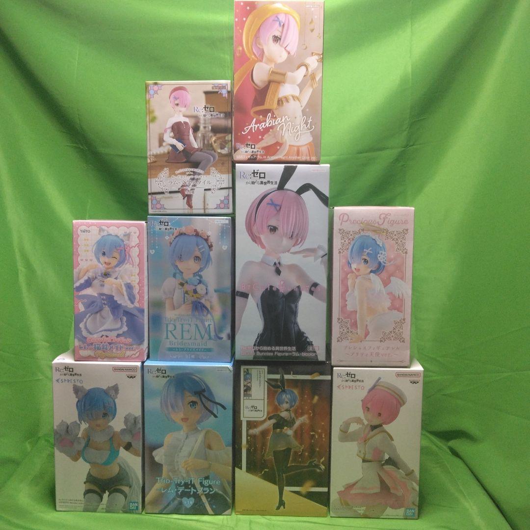【未開封】プライズフィギュア まとめ売り リゼロ 10個