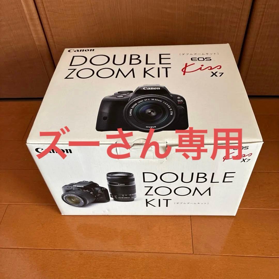 キャノン CanonEOSkissX7ダブルズームキット 美品