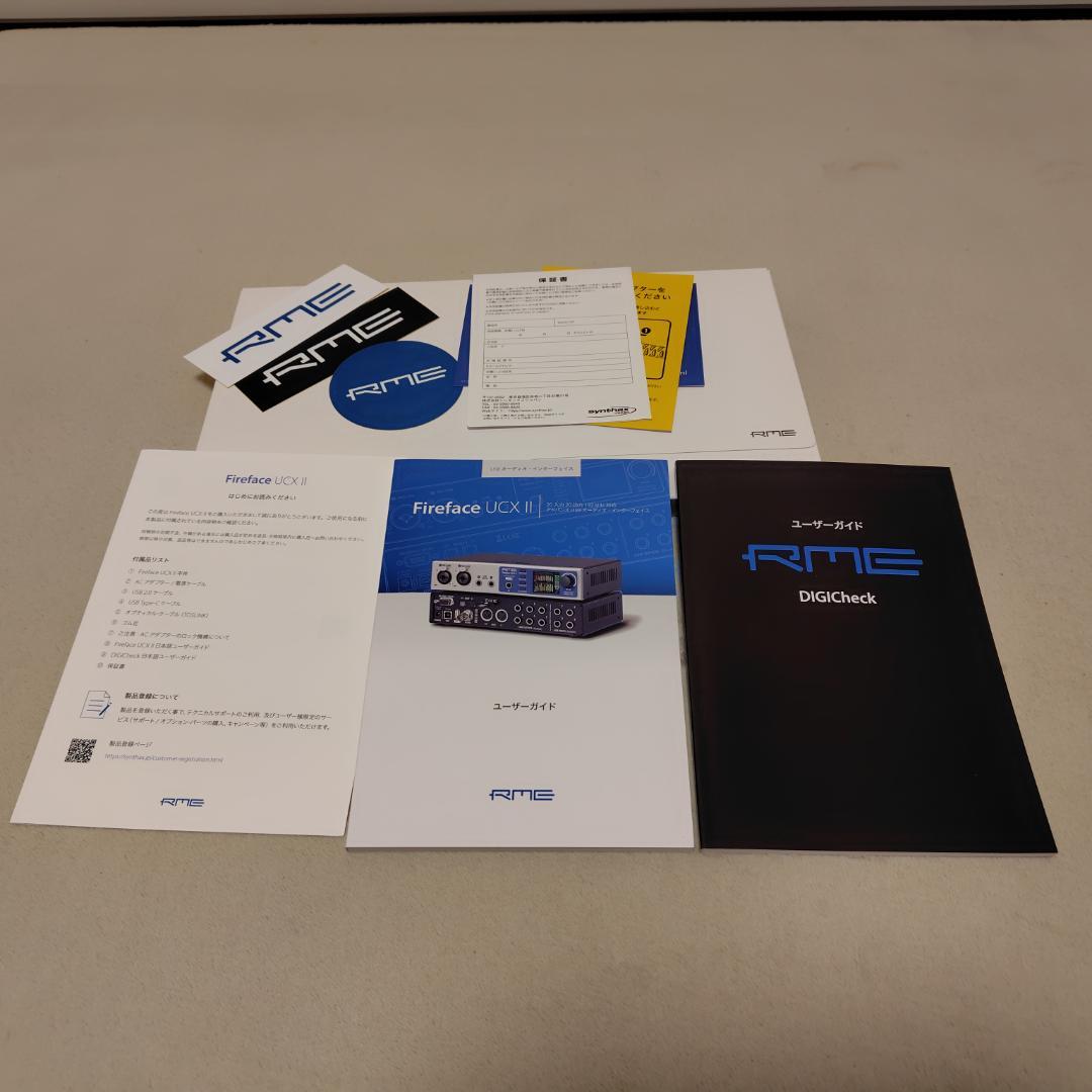 RME Fireface UCX II 国内正規品3年保証