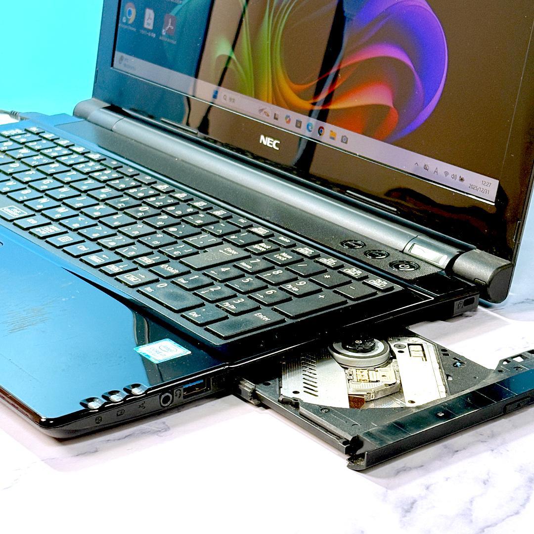 8世代Corei7・16GB・SSD512・フルHD・ブルーレイ・ノートパソコン