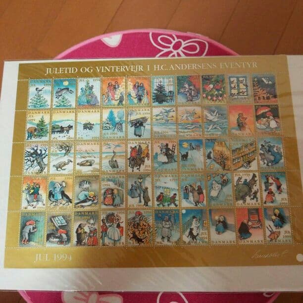 大幅値下げ　レア!!　デンマーク クリスマス シール