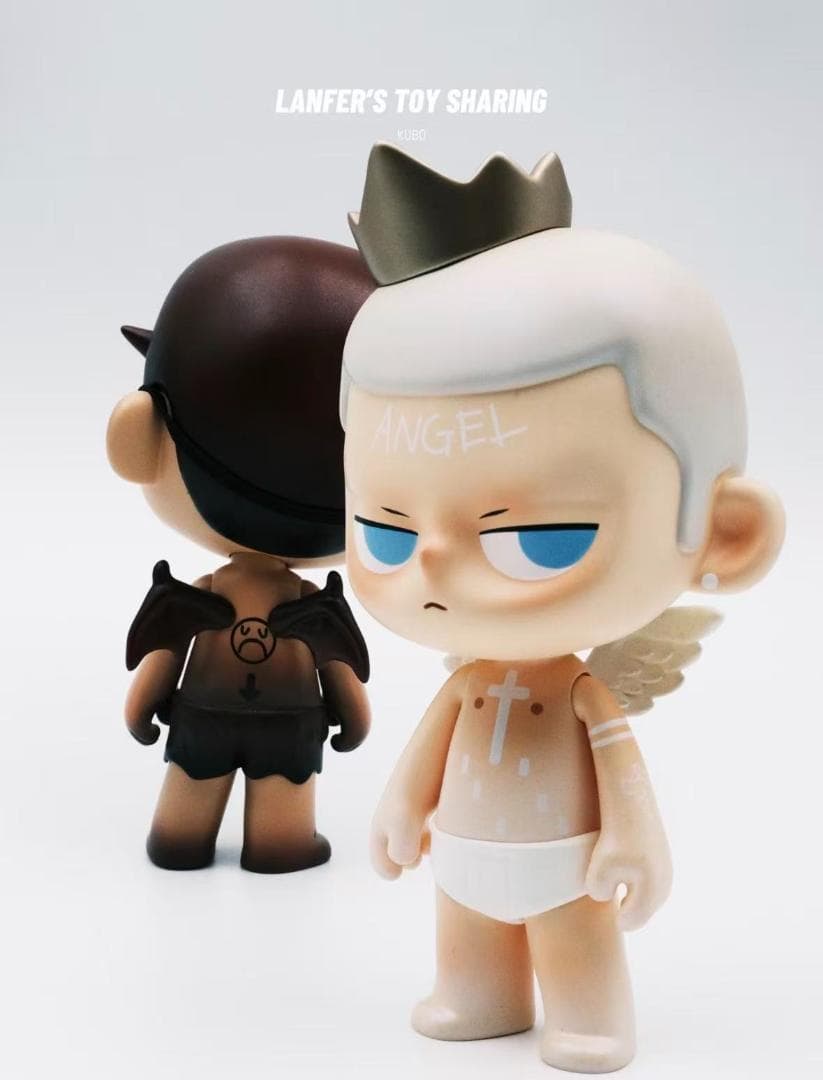 POPMART KUBO フィギュア　天使・悪魔　エンジェル・デビル　２点セット