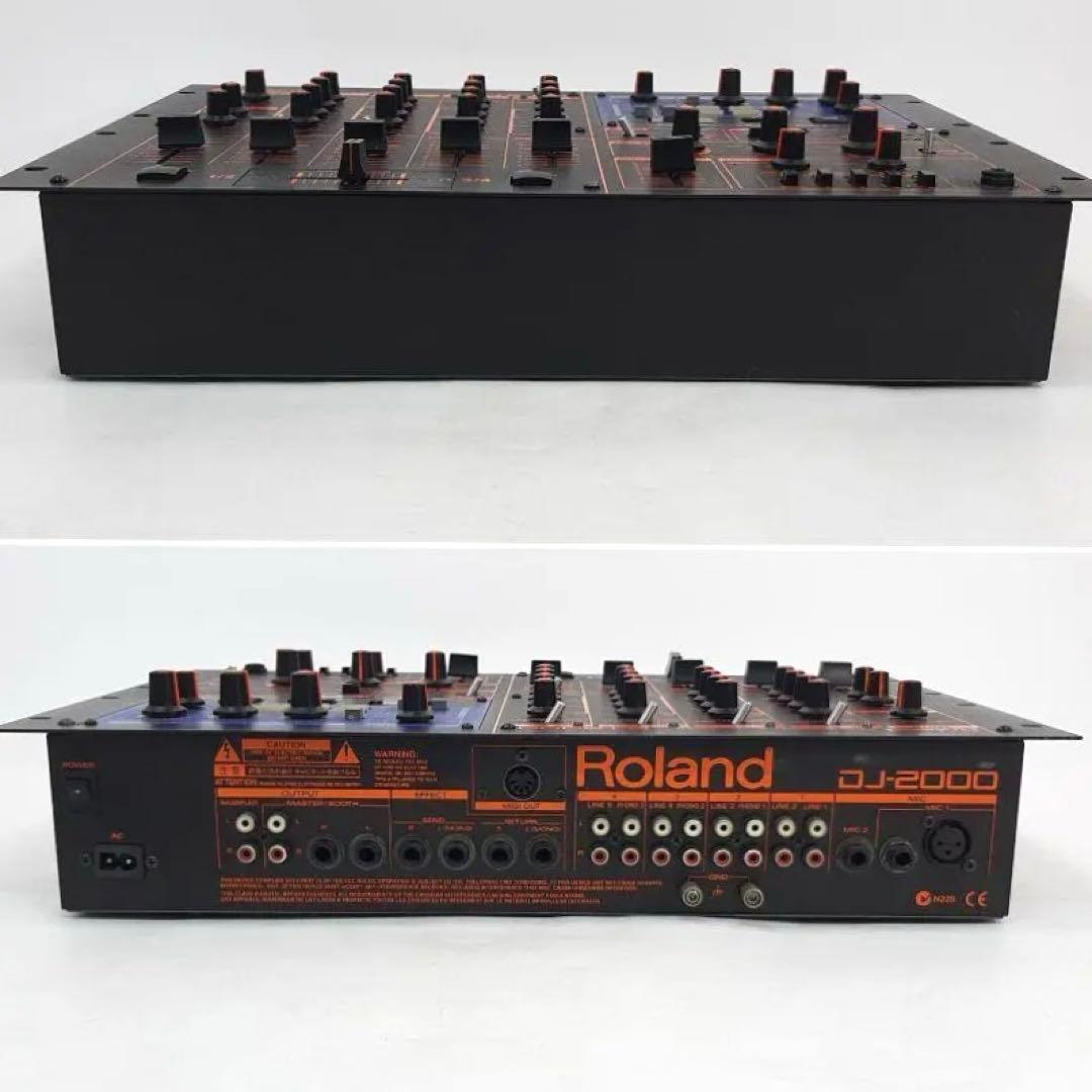ROLAND DJ-2000 ミキサー 説明書・電源ケーブル付き