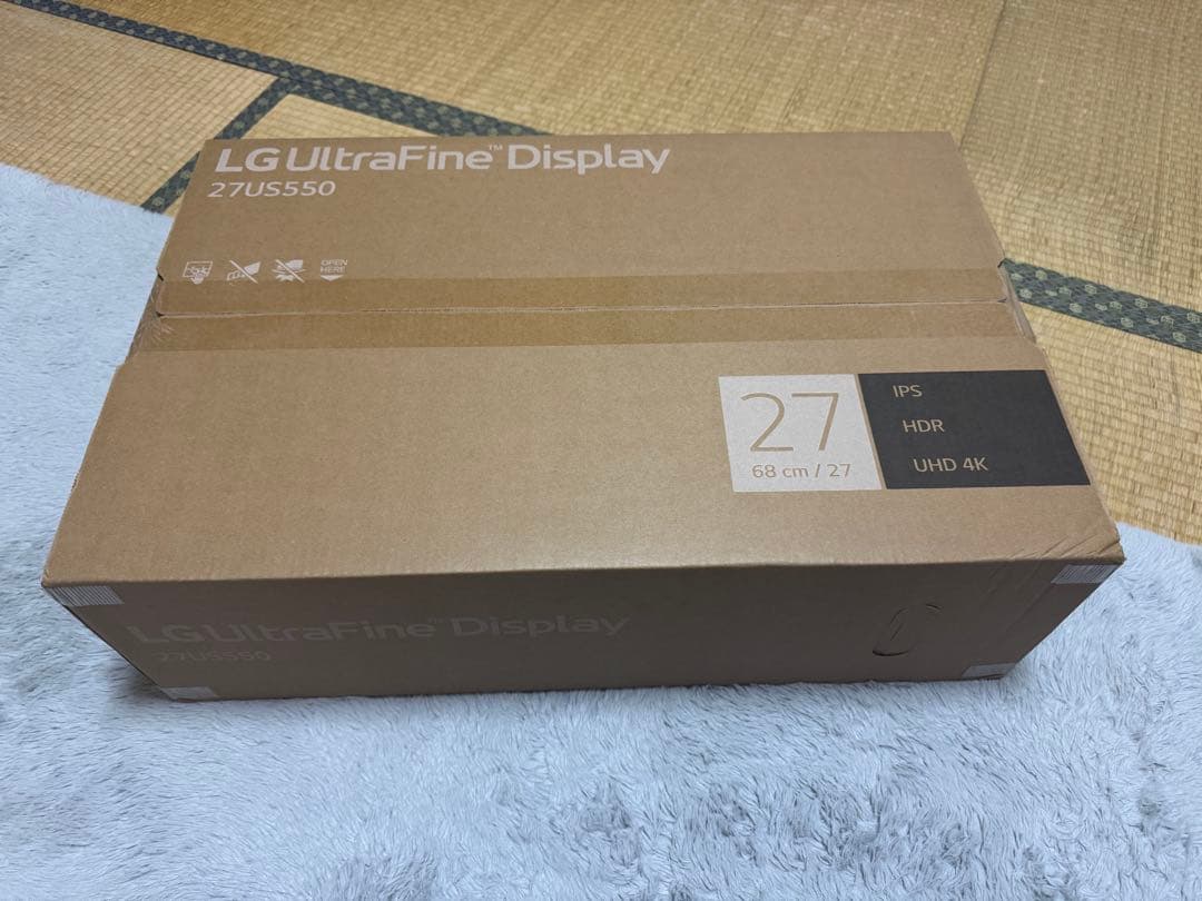 LG 27US550-W 27インチ UHDモニター　LGエレクトロニクス