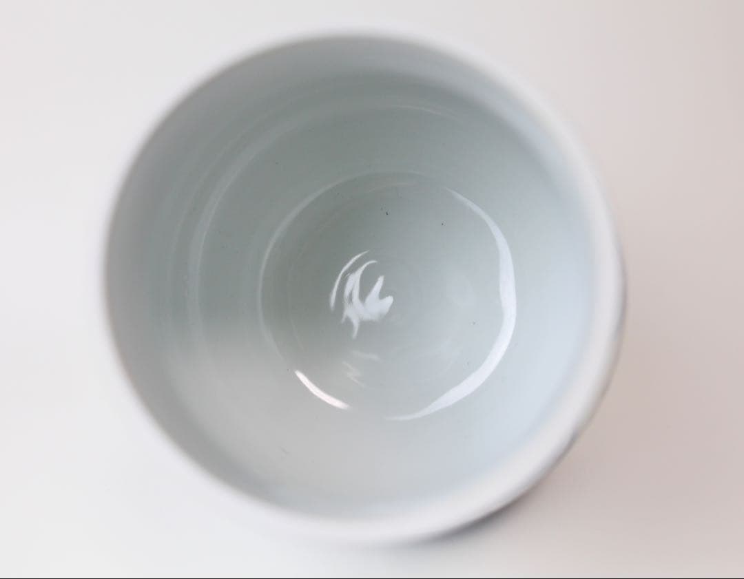 平安壹楽 山本壹楽 染付 水指 彫入水指 茶道具 煎茶器 抹茶