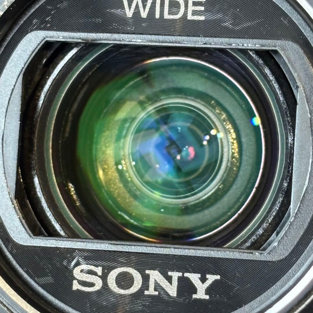 動作確認済 SONY HDR-CX560V ハンディカム ビデオカメラ シルバー