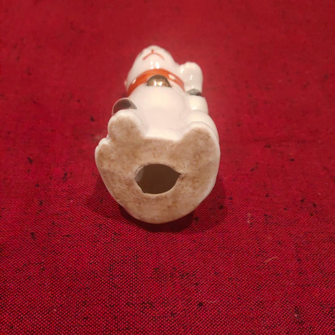 瀬戸焼　まねき猫　招き猫　陶磁器　希少　縁起