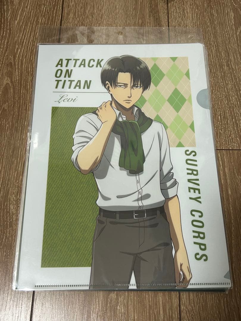 【19枚セット】進撃の巨人 リヴァイ クリアファイル