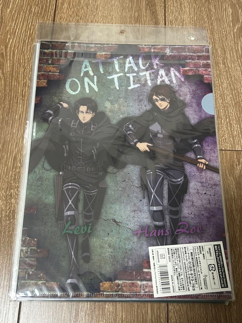 【19枚セット】進撃の巨人 リヴァイ クリアファイル