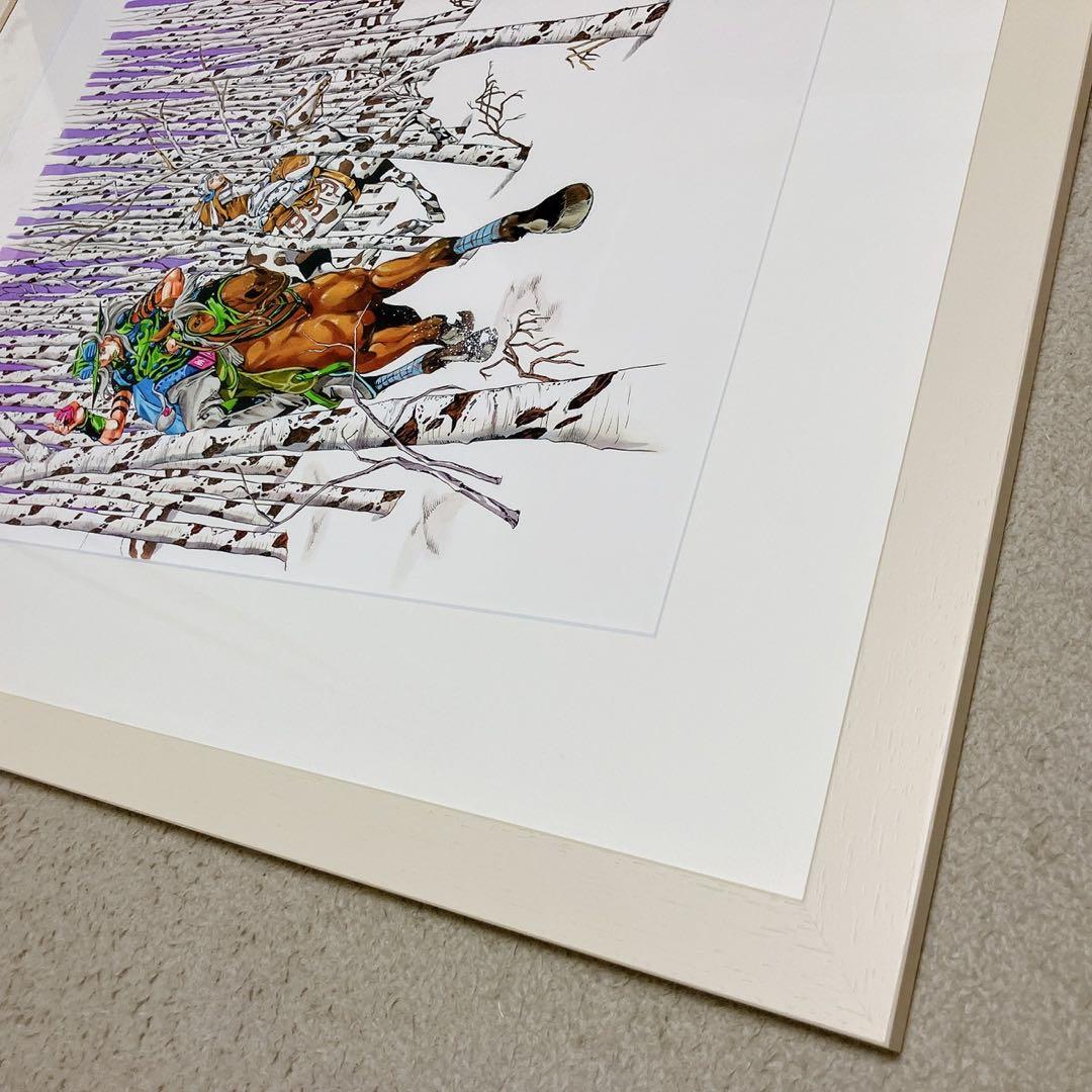 ジョジョ展　複製原画　スティールボールラン　　ジャイロ　ジョニィ