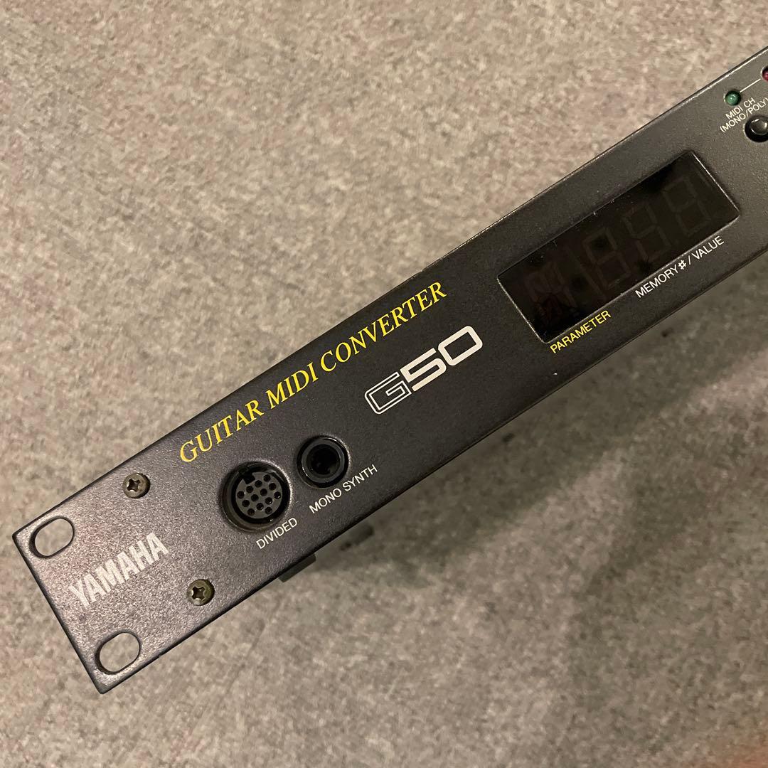 YAMAHA G50 ギター/ベース MIDIコンバーター 電池交換済 送料込