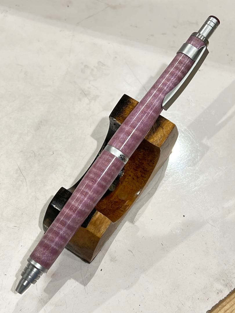S20ボールペン　スタビライズドウッド(メイプル)