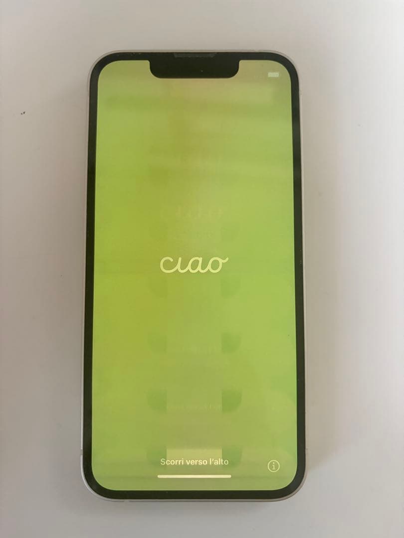 Apple iPhone 13 mini ホワイト+ifaceケース