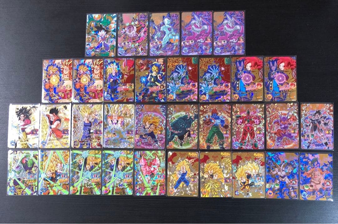 希少品　旧弾ドラゴンボールヒーローズ　HJ1〜8 CPまとめ売り　計33枚セット