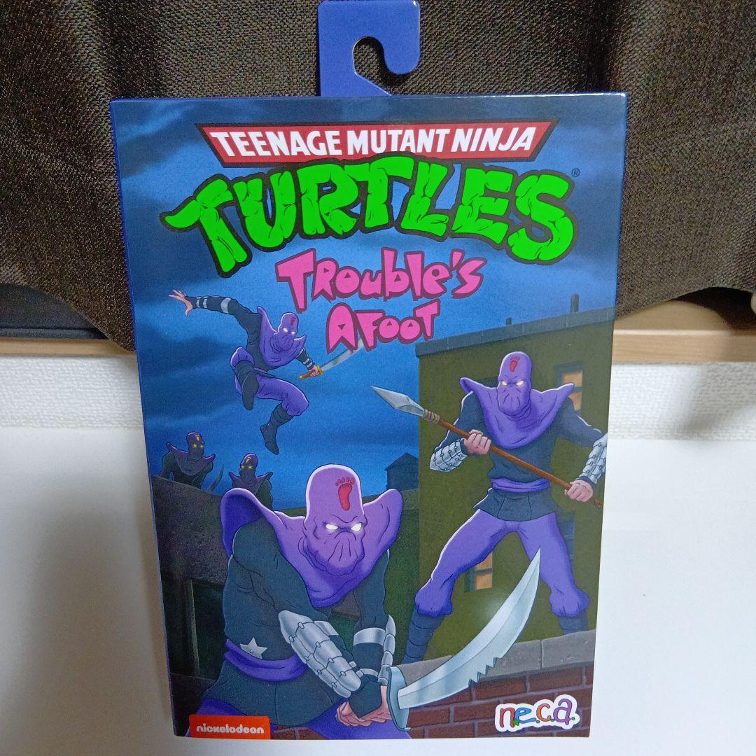NECA ミュータント　タートルズ　フットソルジャー　ネカ　TMNT 新品未開封