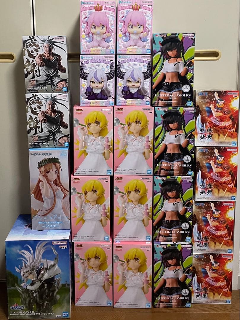 ウマ娘、SAO アスナ、ワンピース、ネメシス、ホロベイビーズ、ネテロ 22個