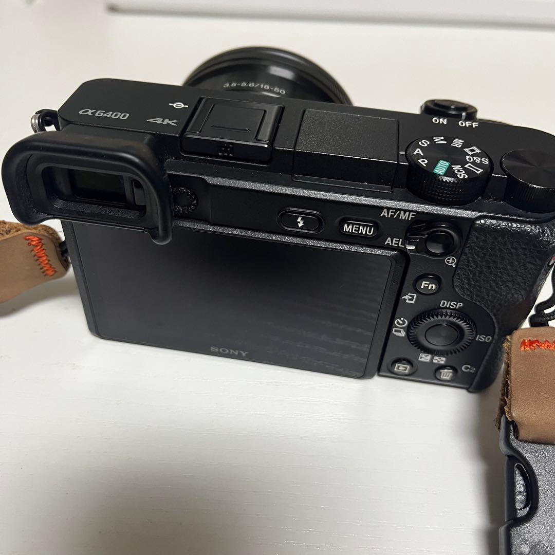 SONY α6400 ILCE-6400L パワーズームレンズキット ストラップ