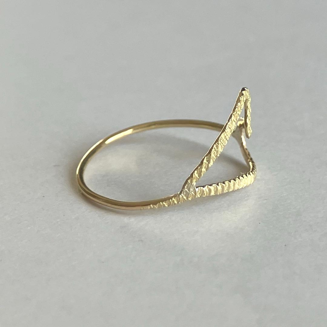 K18 18金　8号　リング　53