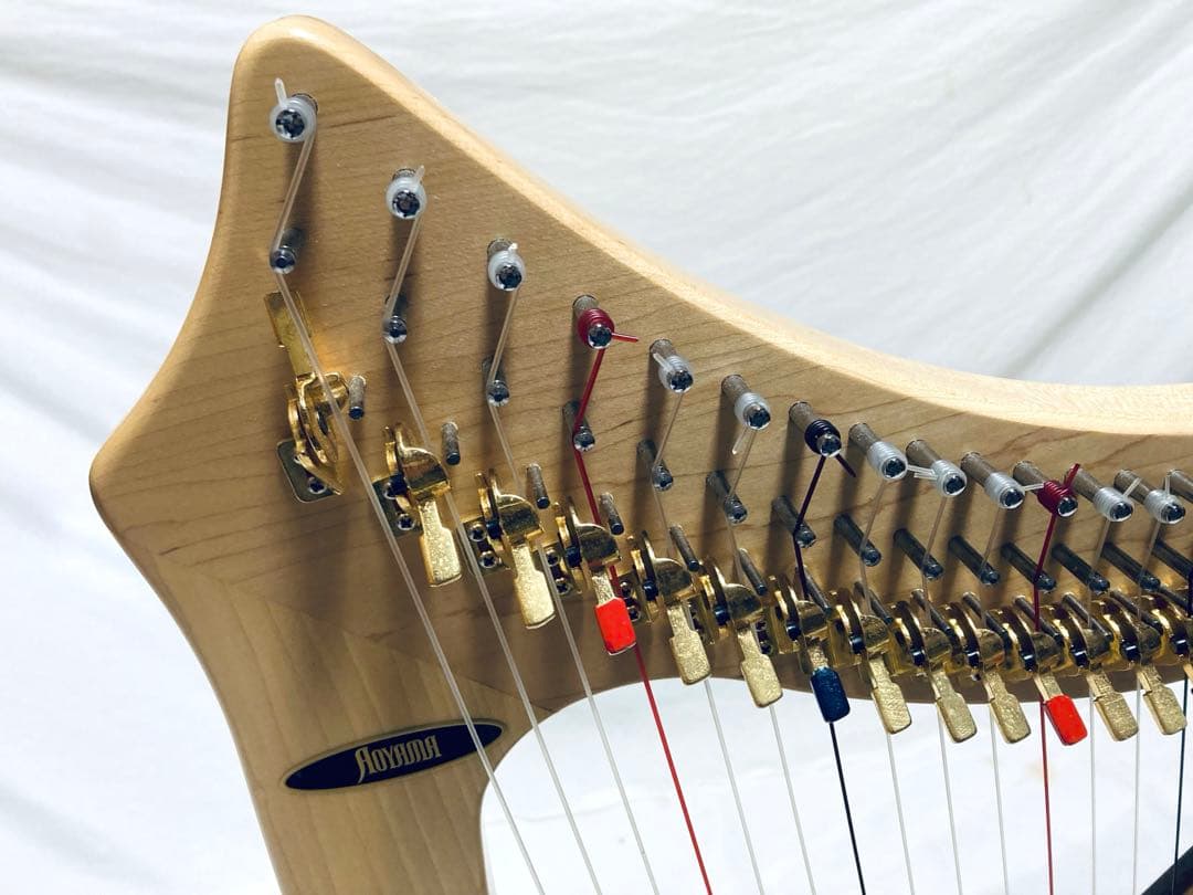 AOYAMA 25S 青山ハープ 25弦 コンパクト ノンペダル 軽量 ケース付